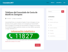 Tablet Screenshot of consulados.net