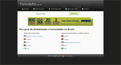 Desktop Screenshot of consulados.com.br